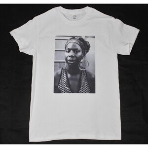 Nina Simone White T-shirt Sizes Available S-